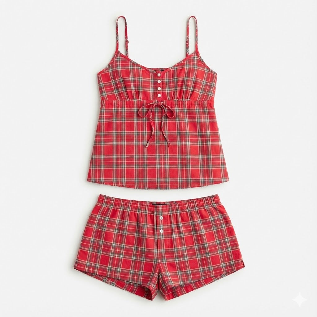 Checkered Lounge Set