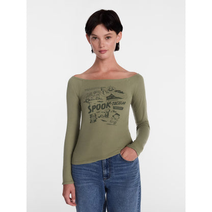 Peanuts Women's Halloween Graphic Long Sleeves