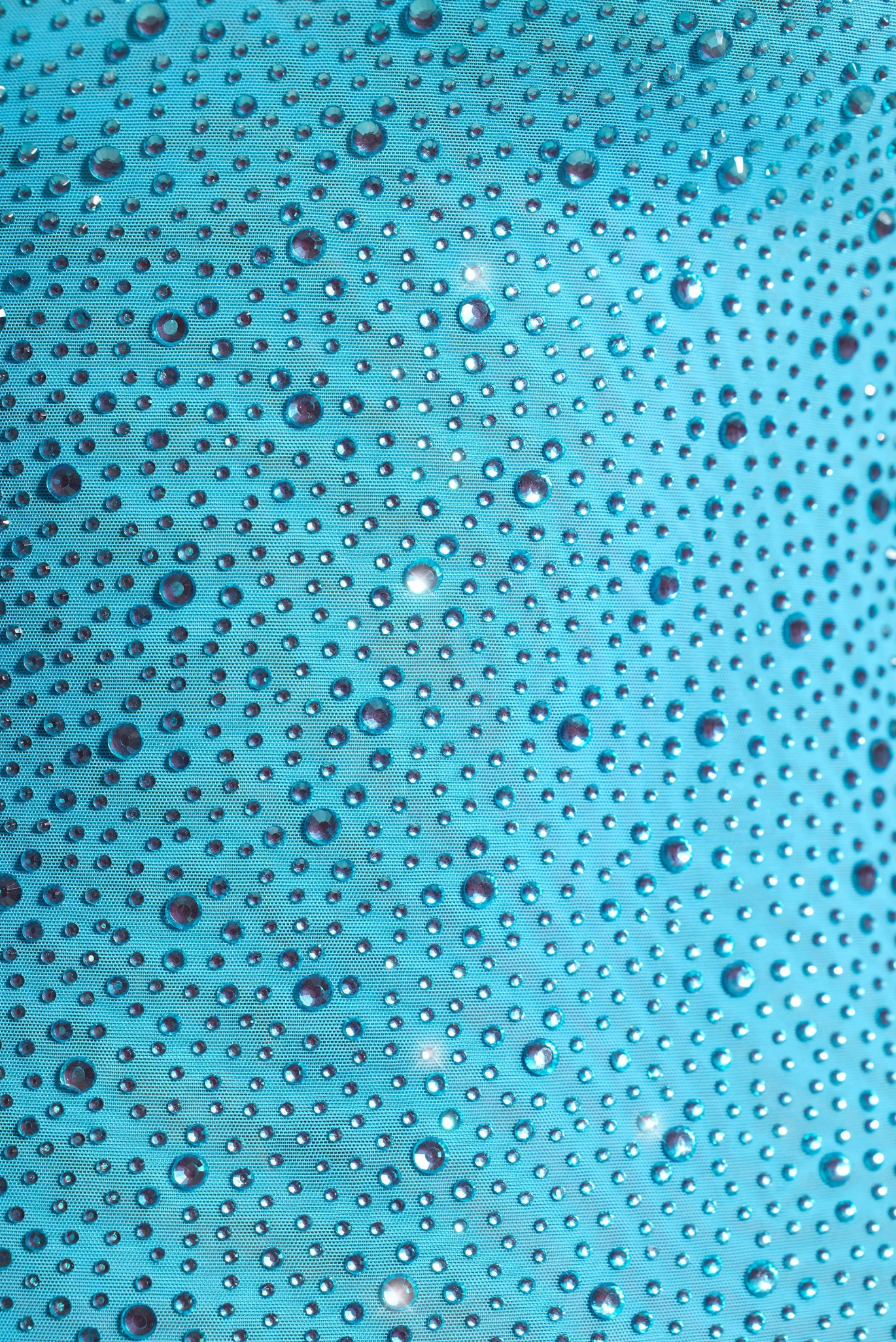 Blue Sequinned Dress