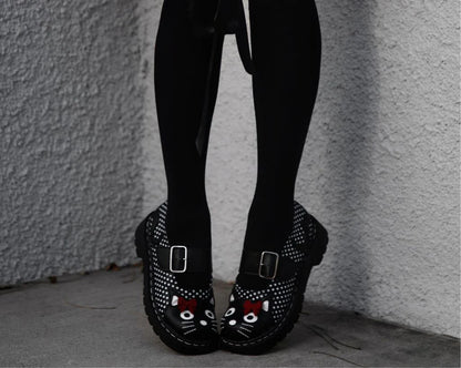 Black Kitty Shoes