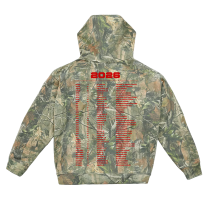 With Heaven on Top Camo Tour Hoodie