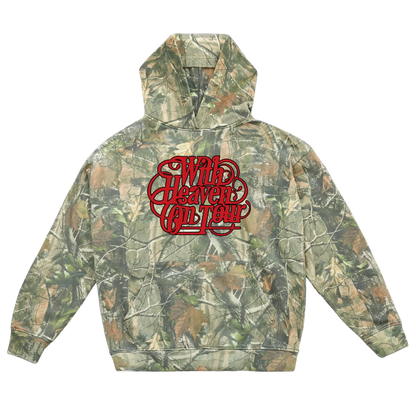 With Heaven on Top Camo Tour Hoodie